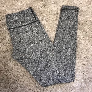 Lululemon Wunder Under Leggings 6 Floral Print
